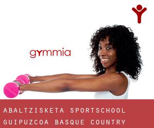 Abaltzisketa sportschool (Guipuzcoa, Basque Country)