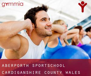Aberporth sportschool (Cardiganshire County, Wales)