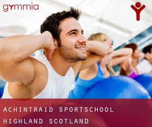 Achintraid sportschool (Highland, Scotland)