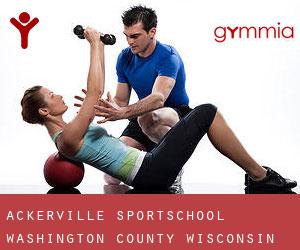 Ackerville sportschool (Washington County, Wisconsin)