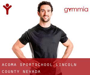 Acoma sportschool (Lincoln County, Nevada)