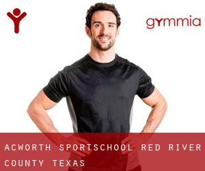Acworth sportschool (Red River County, Texas)