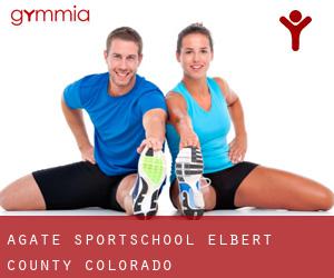 Agate sportschool (Elbert County, Colorado)