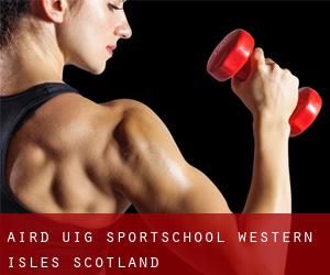 Aird Uig sportschool (Western Isles, Scotland)
