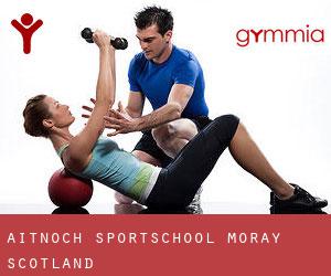 Aitnoch sportschool (Moray, Scotland)