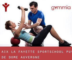 Aix-la-Fayette sportschool (Puy-de-Dôme, Auvergne)