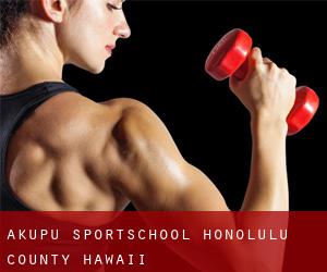 Akupu sportschool (Honolulu County, Hawaii)