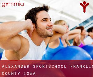 Alexander sportschool (Franklin County, Iowa)