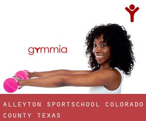 Alleyton sportschool (Colorado County, Texas)
