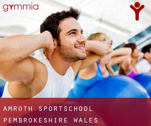 Amroth sportschool (Pembrokeshire, Wales)