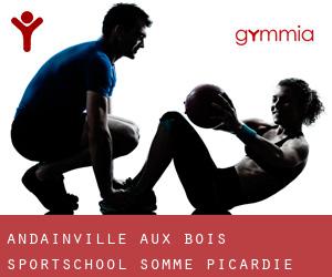 Andainville-aux-Bois sportschool (Somme, Picardie)