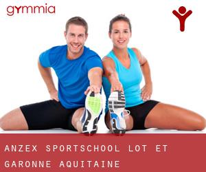 Anzex sportschool (Lot-et-Garonne, Aquitaine)