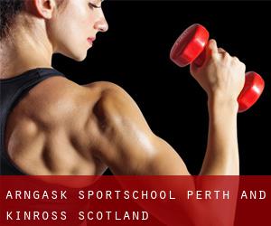 Arngask sportschool (Perth and Kinross, Scotland)
