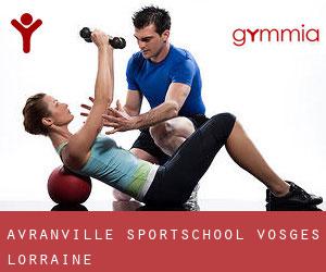 Avranville sportschool (Vosges, Lorraine)