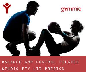 Balance & Control Pilates Studio Pty Ltd (Preston)