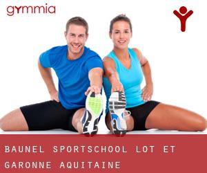 Baunel sportschool (Lot-et-Garonne, Aquitaine)