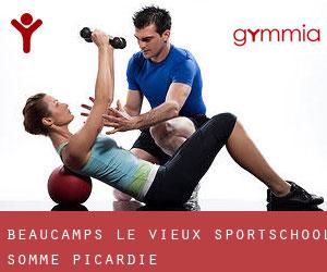 Beaucamps-le-Vieux sportschool (Somme, Picardie)
