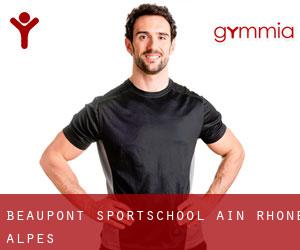 Beaupont sportschool (Ain, Rhône-Alpes)