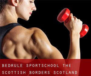 Bedrule sportschool (The Scottish Borders, Scotland)