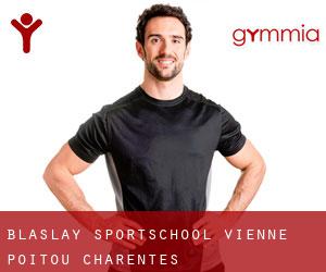 Blaslay sportschool (Vienne, Poitou-Charentes)