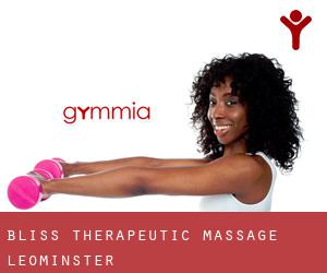 Bliss Therapeutic Massage (Leominster)