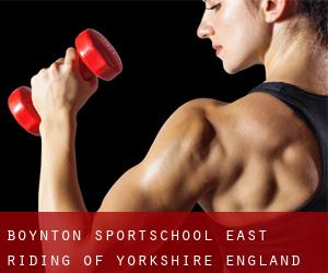 Boynton sportschool (East Riding of Yorkshire, England)