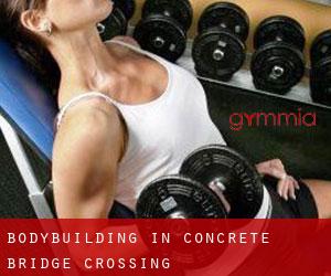 BodyBuilding in Concrete Bridge Crossing