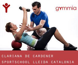 Clariana de Cardener sportschool (Lleida, Catalonia)