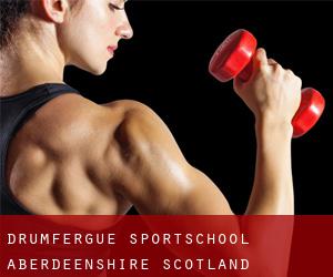 Drumfergue sportschool (Aberdeenshire, Scotland)