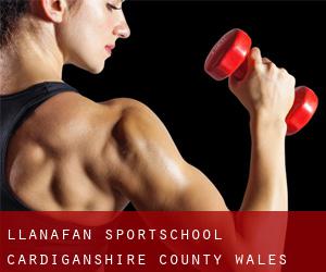Llanafan sportschool (Cardiganshire County, Wales)